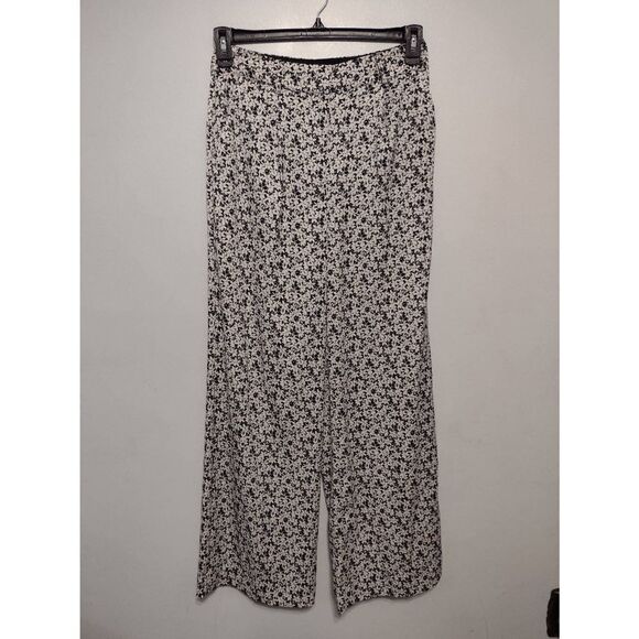 Sophie Ritchie Bar III Size 4 Satin Floral casual Pants - Picture 1 of 5